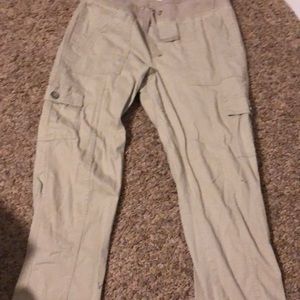 Cargo crop pants